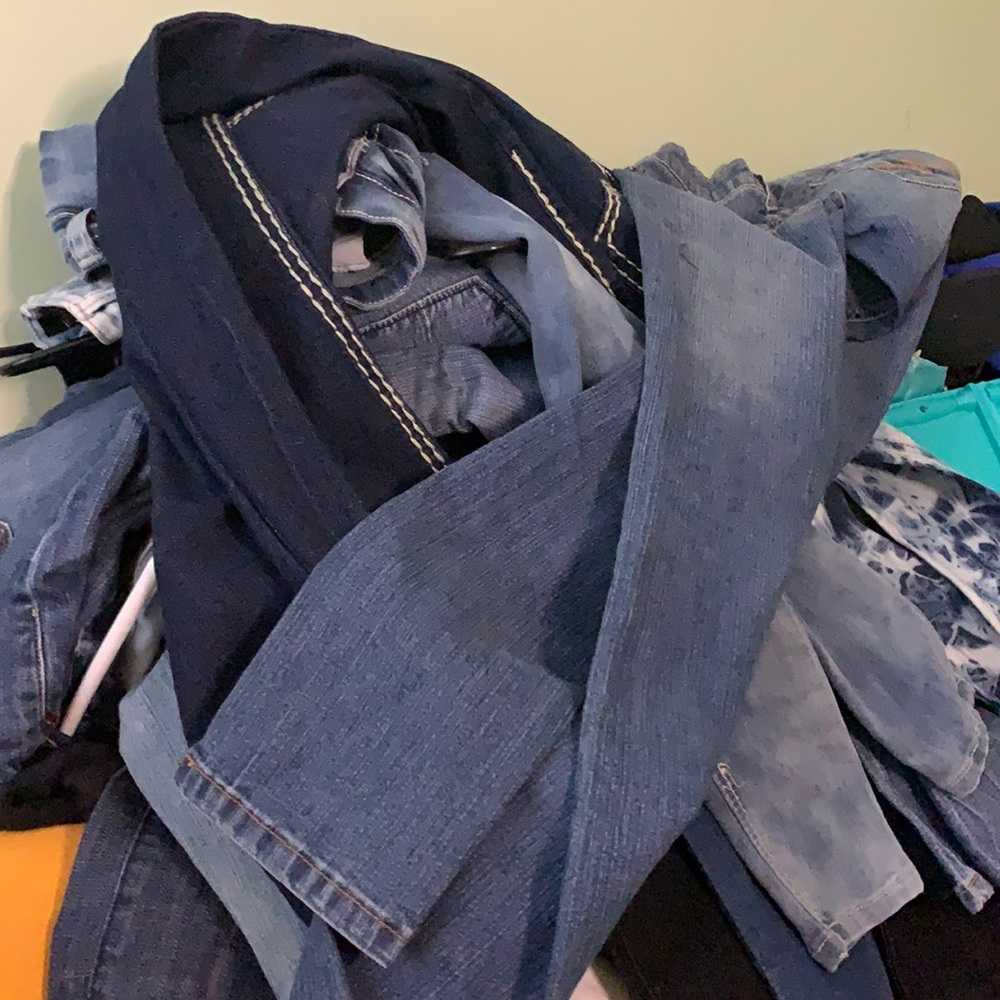 Denim jeans for sale